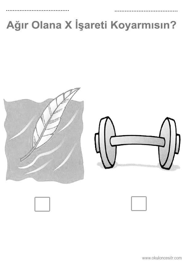 Ağır Hafif Çalışma Sayfası