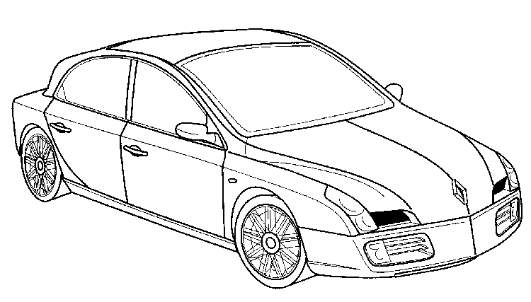 Araba Boyama Sayfası