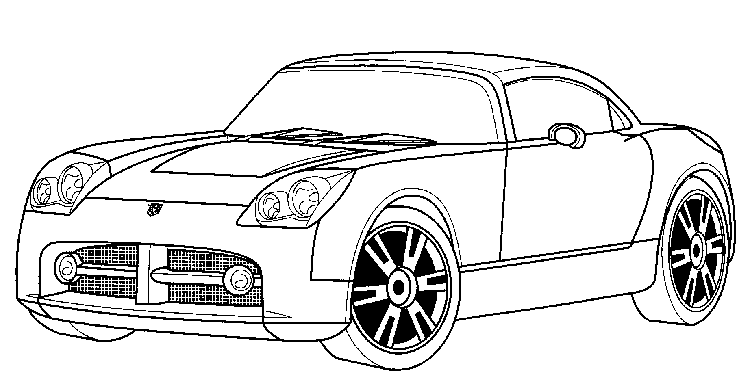 Araba Boyama Sayfası