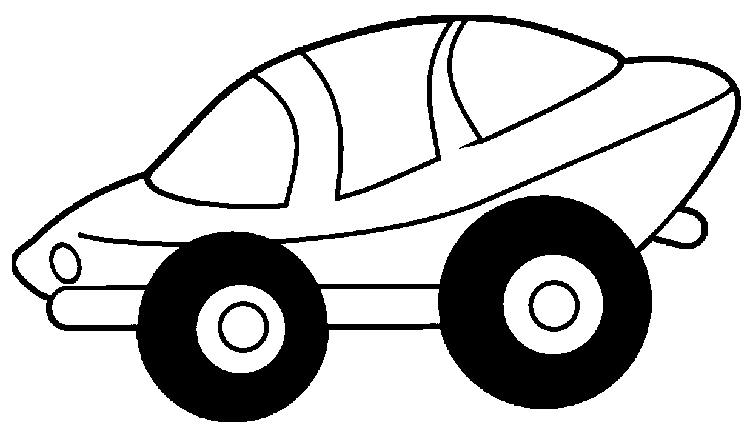 Araba Boyama Sayfası