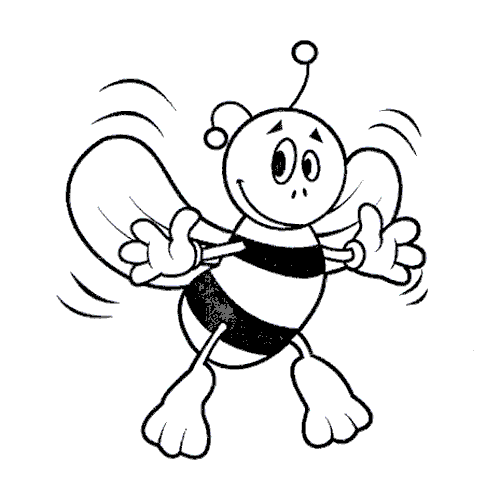 Arı Boyama Sayfası