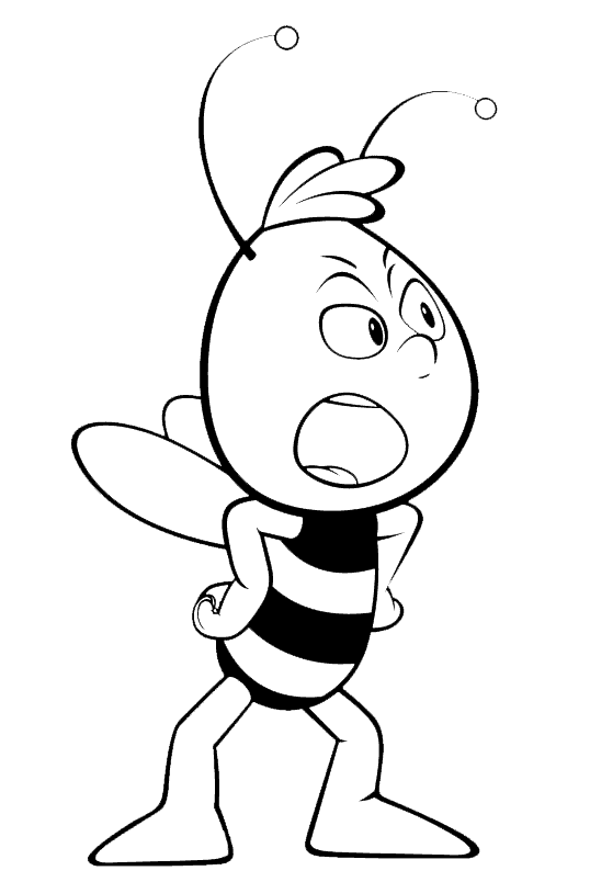 Arı Boyama Sayfası