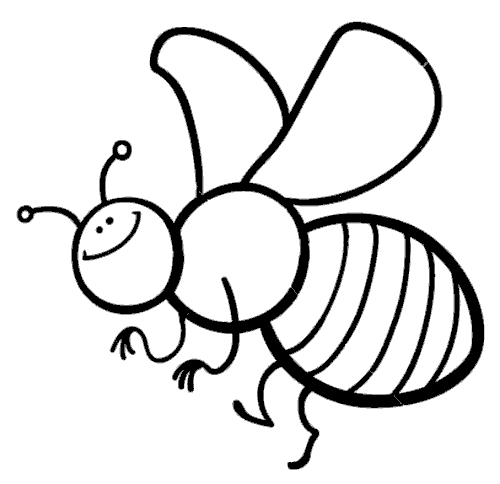 Arı Boyama Sayfası