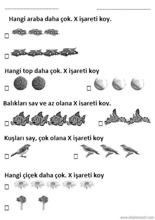 Az Çok Çalışma Sayfası