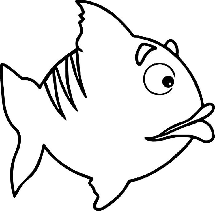 Balık Boyama Sayfası