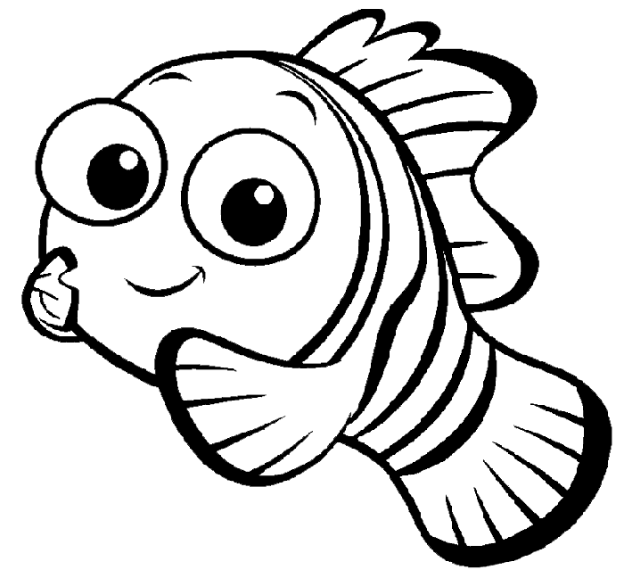 Balık Boyama Sayfası