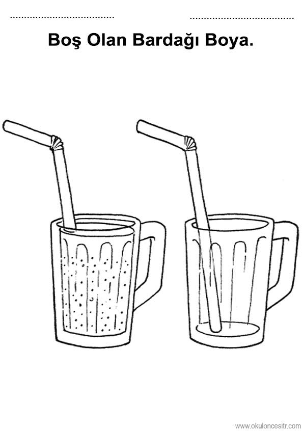 Boş Dolu Çalışma Sayfası