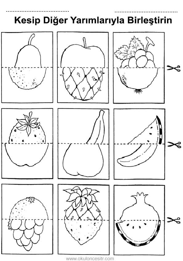 Bütün Tam Yarım Çalışma Sayfası