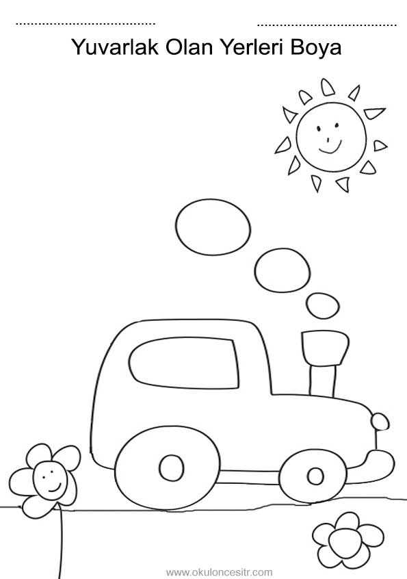 Daire Kavramı Çalışma Sayfası