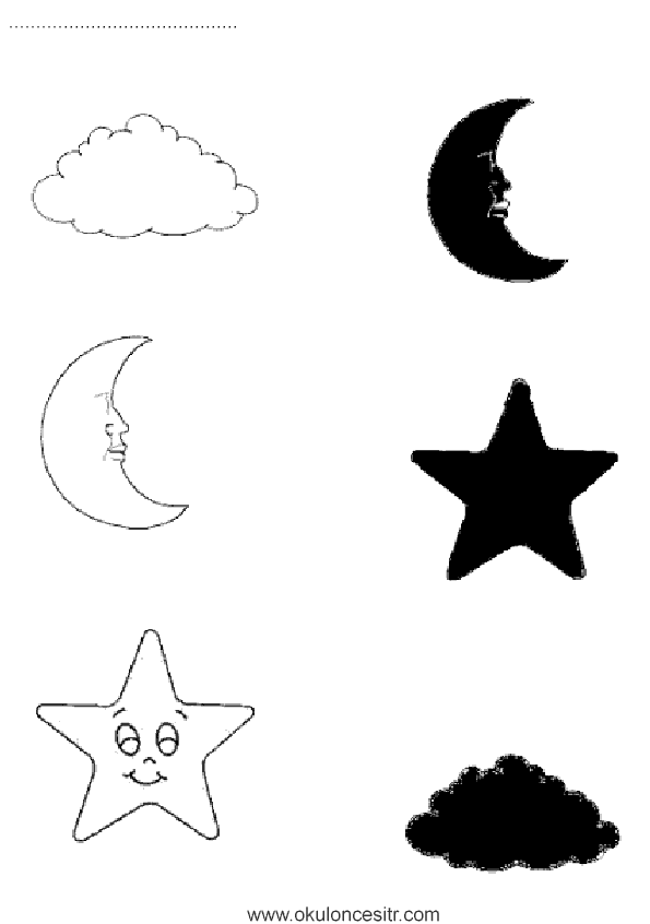 Gölge Eşleştirme Çalışma Sayfası