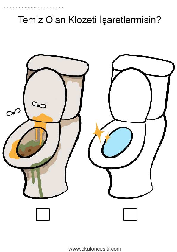 Kirli Temiz Çalışma Sayfası