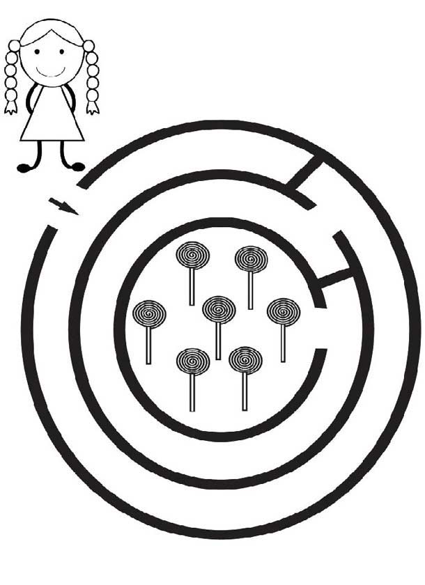 Labirent Bulmaca Sayfası