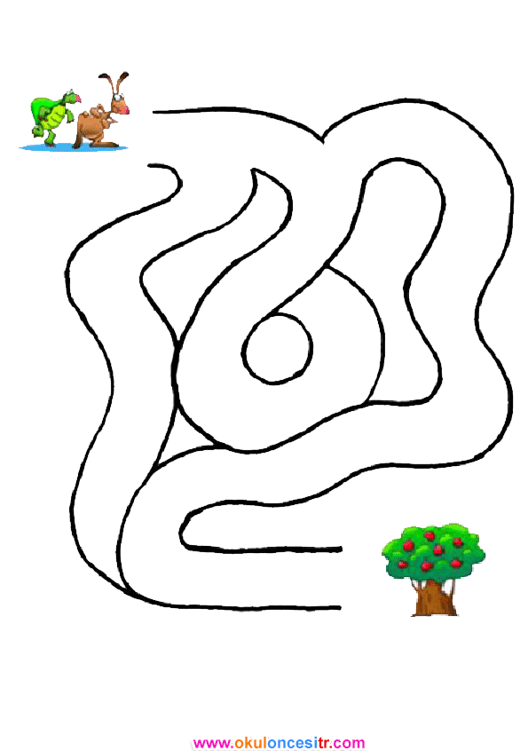 Labirent Bulmaca Sayfası