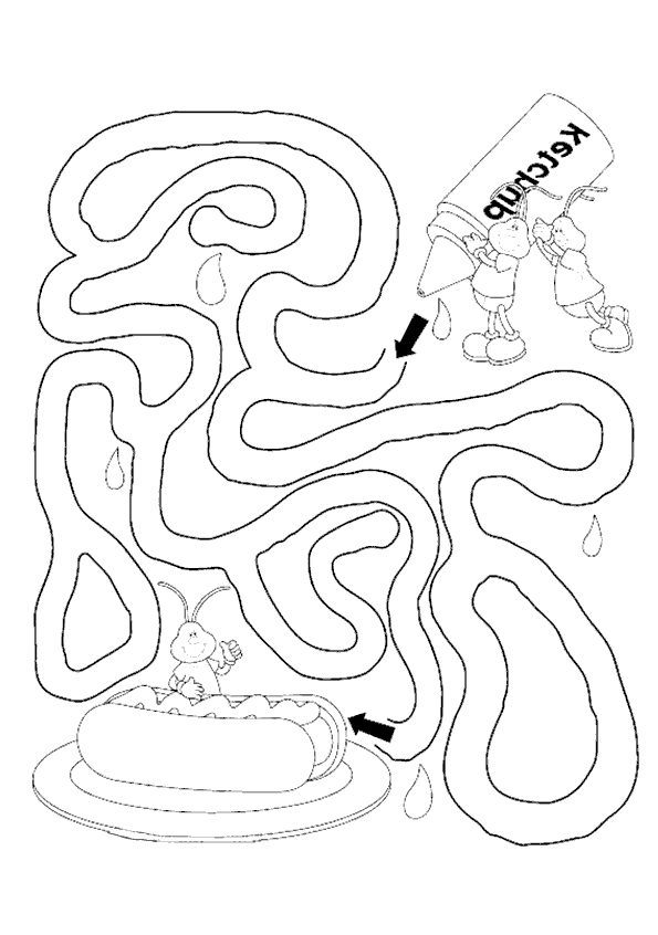 Labirent Bulmaca Sayfası