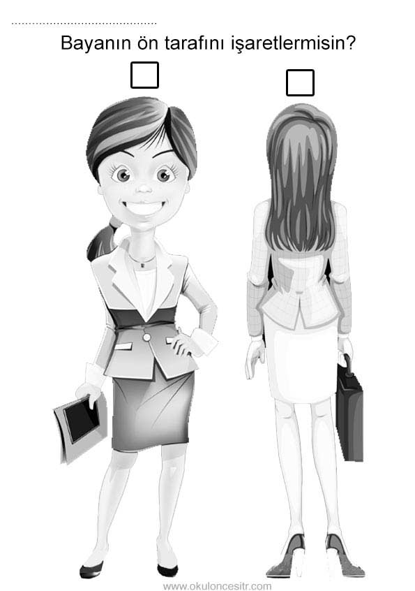 Ön Arka Çalışma Sayfası