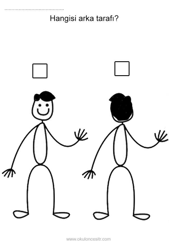 Ön Arka Çalışma Sayfası