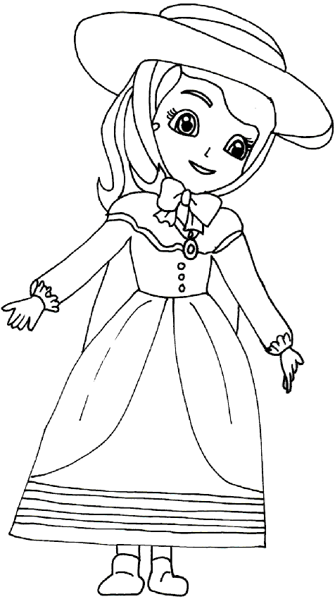 Prenses Boyama Sayfası