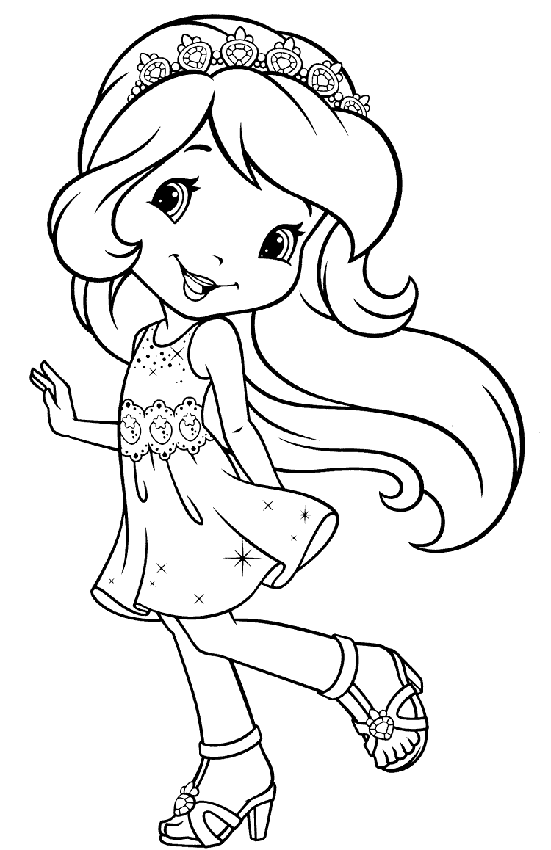 Prenses Boyama Sayfası