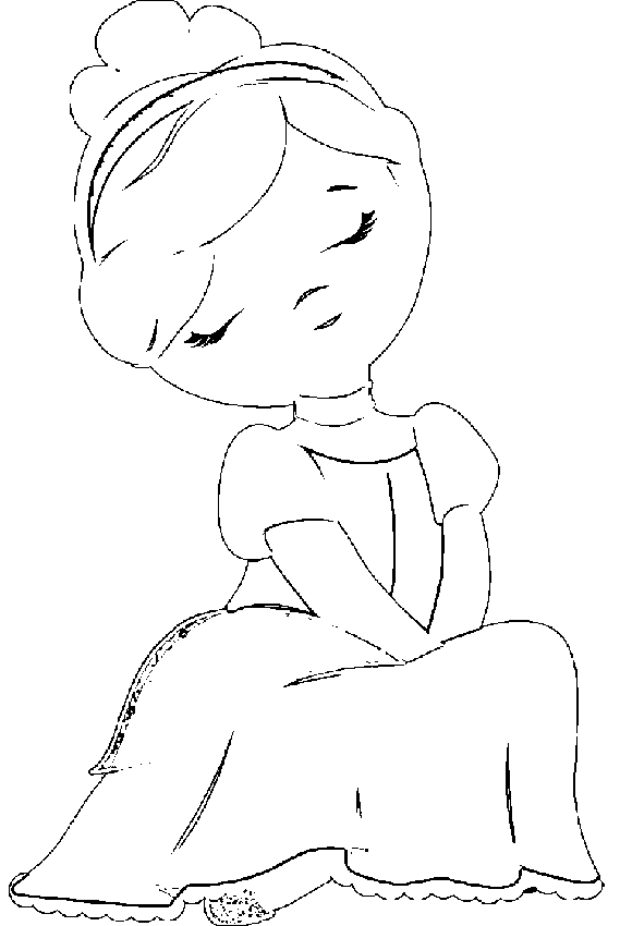 Prenses Boyama Sayfası