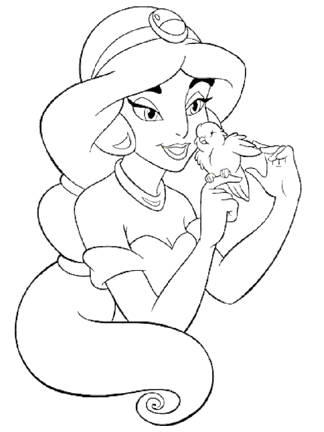 Prenses Boyama Sayfası