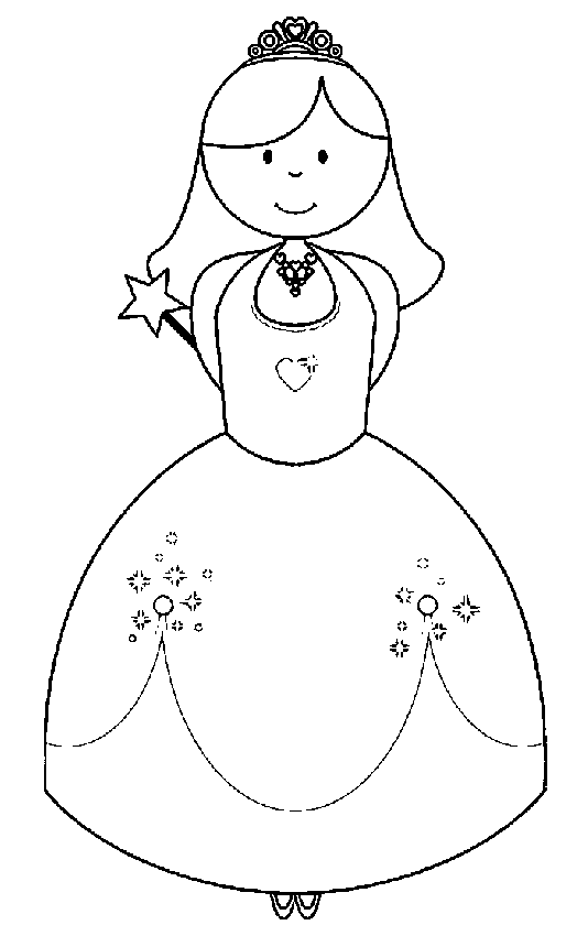 Prenses Boyama Sayfası