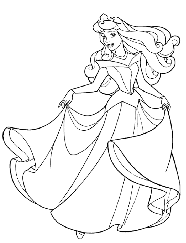 Prenses Boyama Sayfası