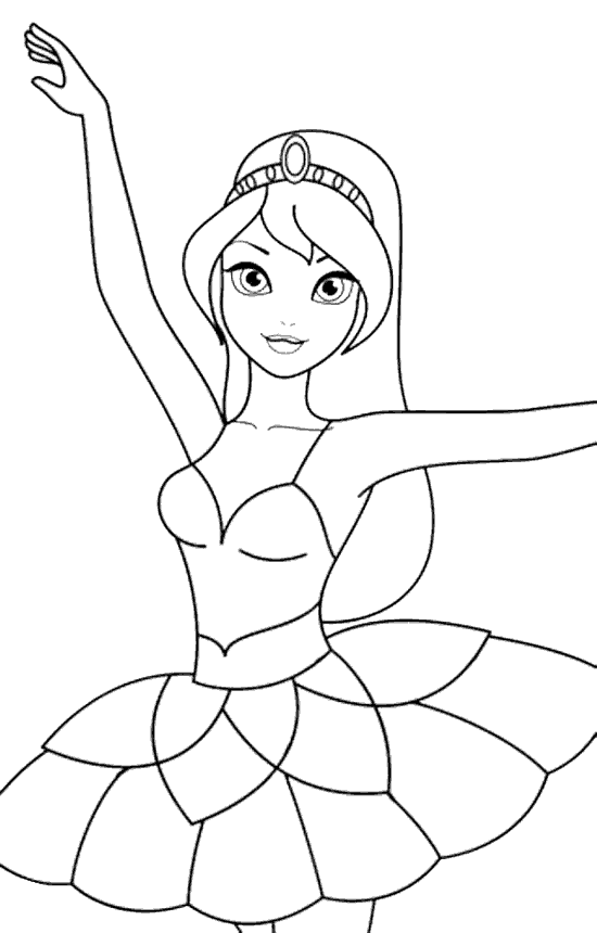 Prenses Boyama Sayfası