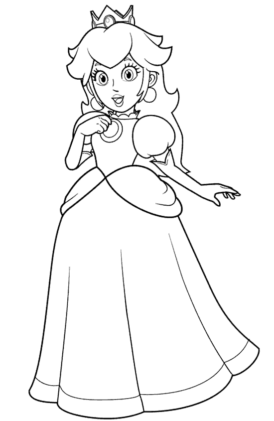 Prenses Boyama Sayfası