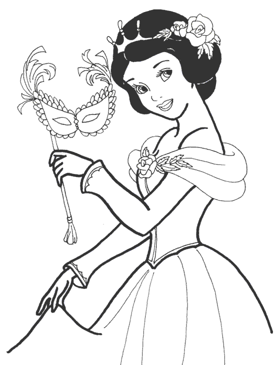 Prenses Boyama Sayfası