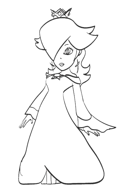 Prenses Boyama Sayfası