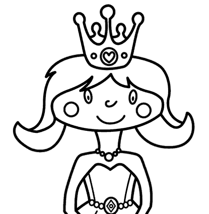 Prenses Boyama Sayfası
