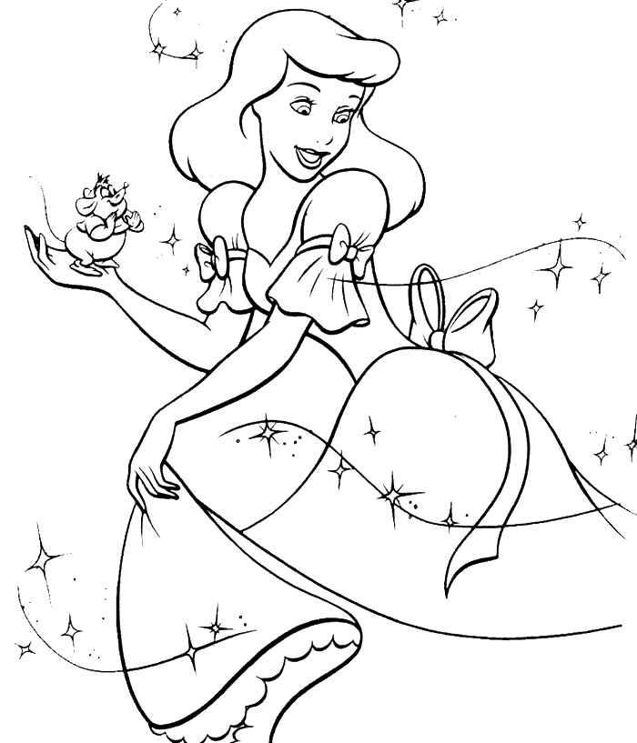 Prenses Boyama Sayfası