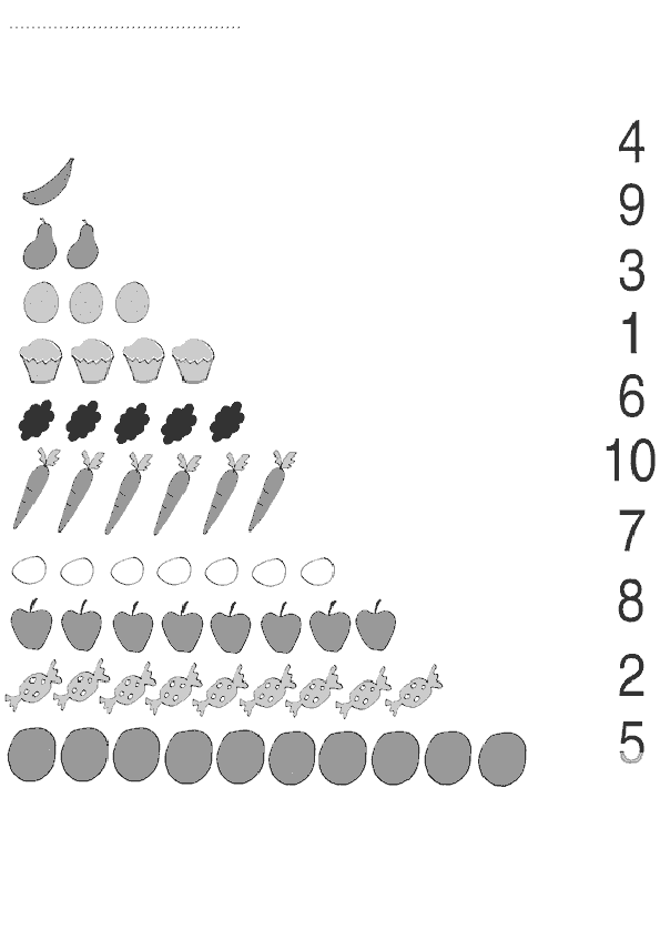 Sayı Rakam Eşleştirme Sayfası