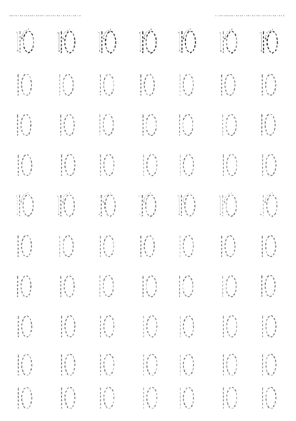 10 Sayısı Çalışma Sayfası