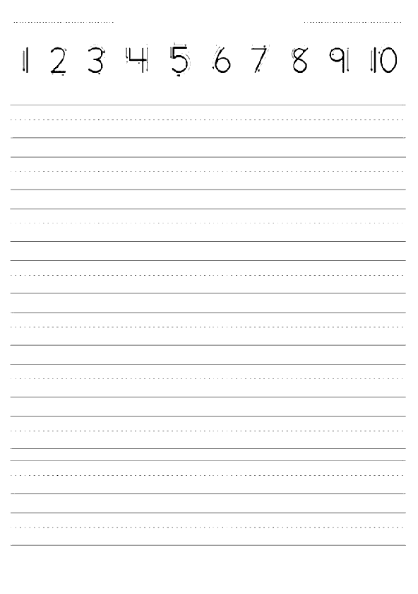 Sayı Rakam Çalışma Sayfası