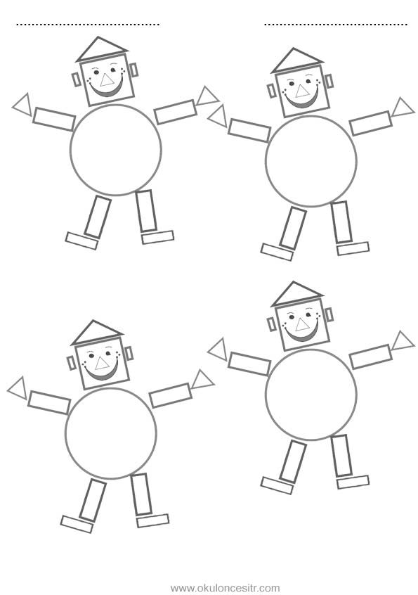 Şekil Kavramı Çalışma Sayfası