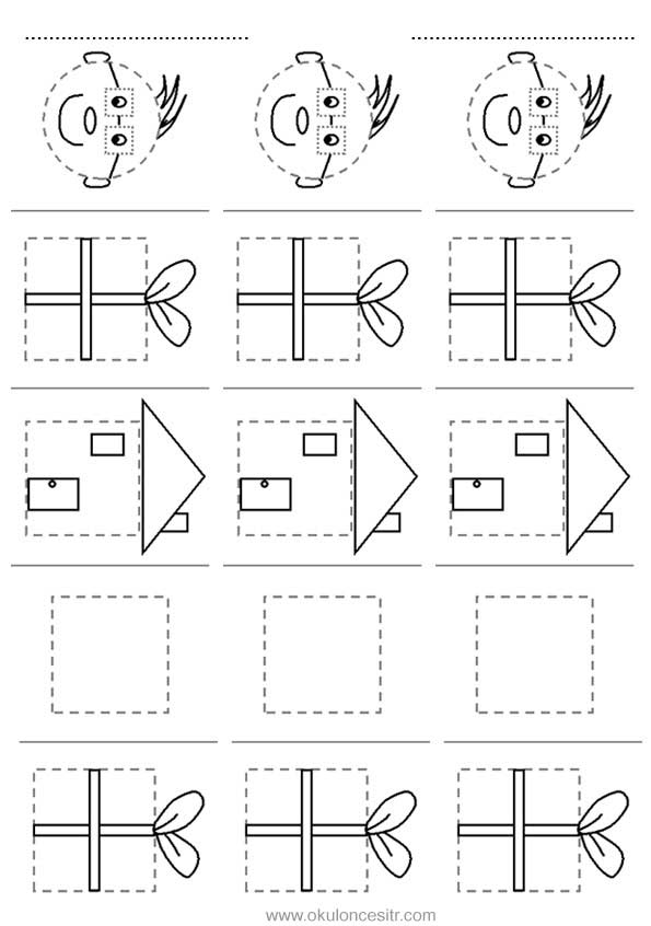Şekil Kavramı Çalışma Sayfası