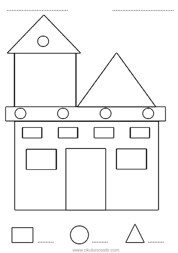 Şekil Kavramı Çalışma Sayfası