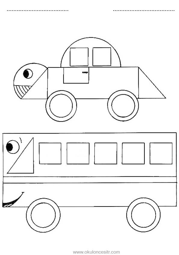 Şekil Kavramı Çalışma Sayfası