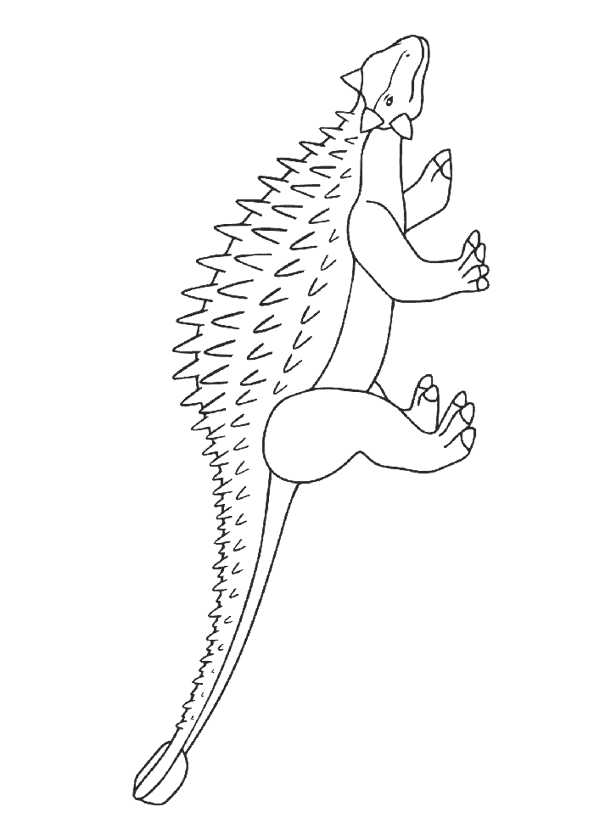 Dinazor Boyama Sayfası