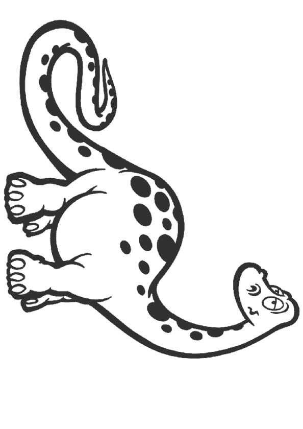 Dinazor Boyama Sayfası