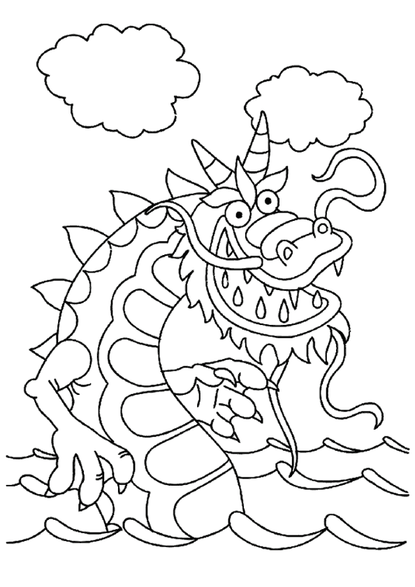 Ejderha resmi boyama