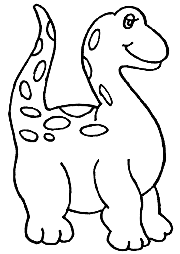 Dinazor Boyama Sayfası