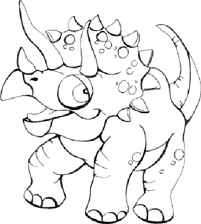 Dinazor Boyama Sayfası