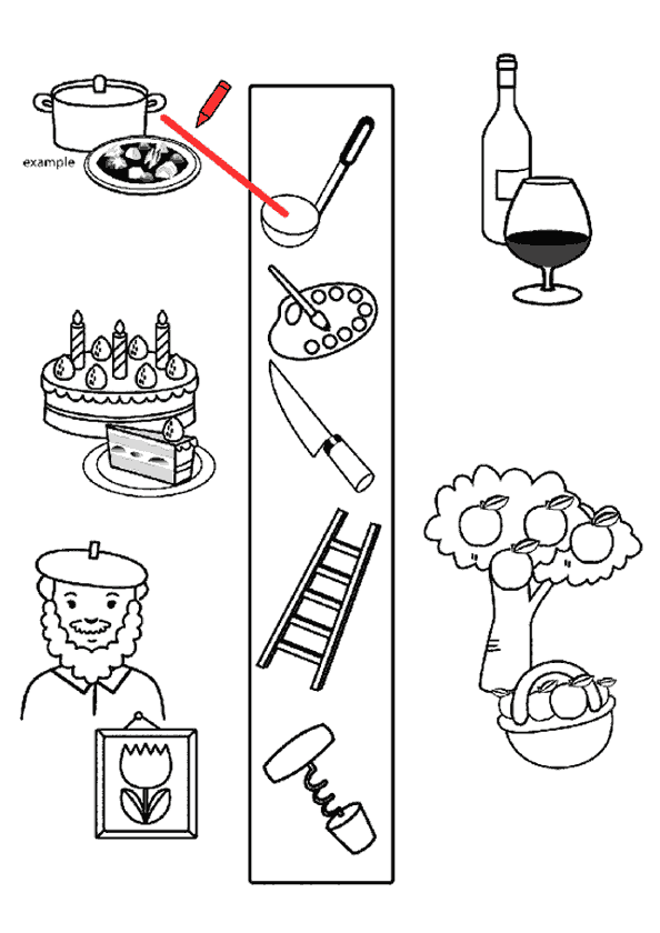 Eşleştirme Çalışma Kağıdı