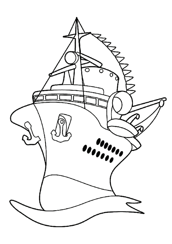 Gemi Boyama Sayfası