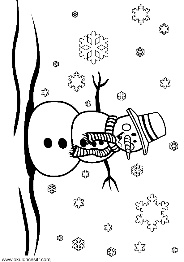 Kardan Adam Boyama Sayfası