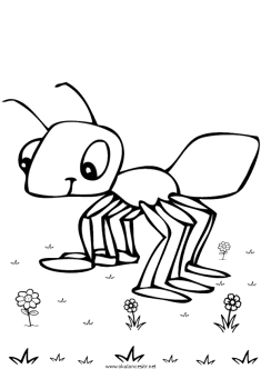 karinca-boyama-ant-coloringpage (11)