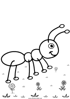 karinca-boyama-ant-coloringpage (19)