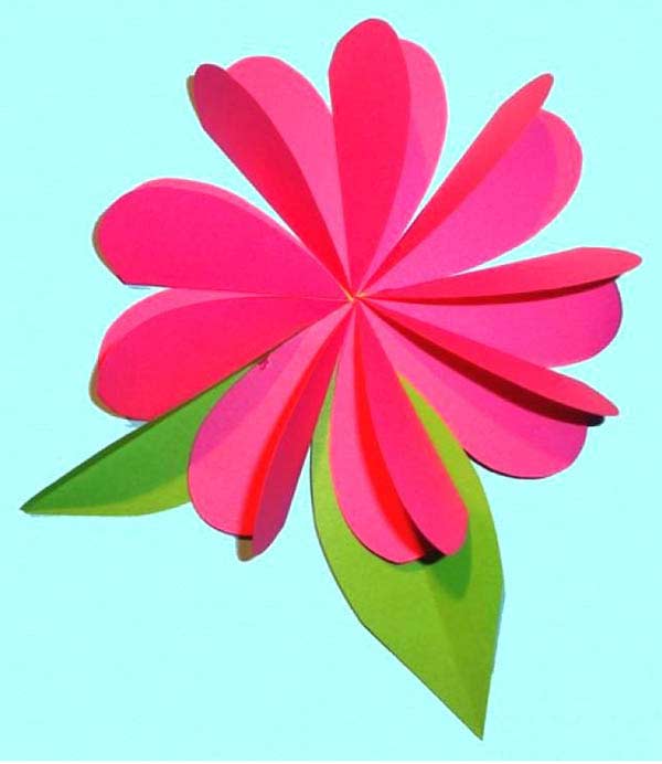 Цветок из бумаги для детей 4 5. Цветы из цветной бумаги. Поделки из бумаги цветы. Аппликация цветов из цветной бумаги. Объемная аппликация цветы.